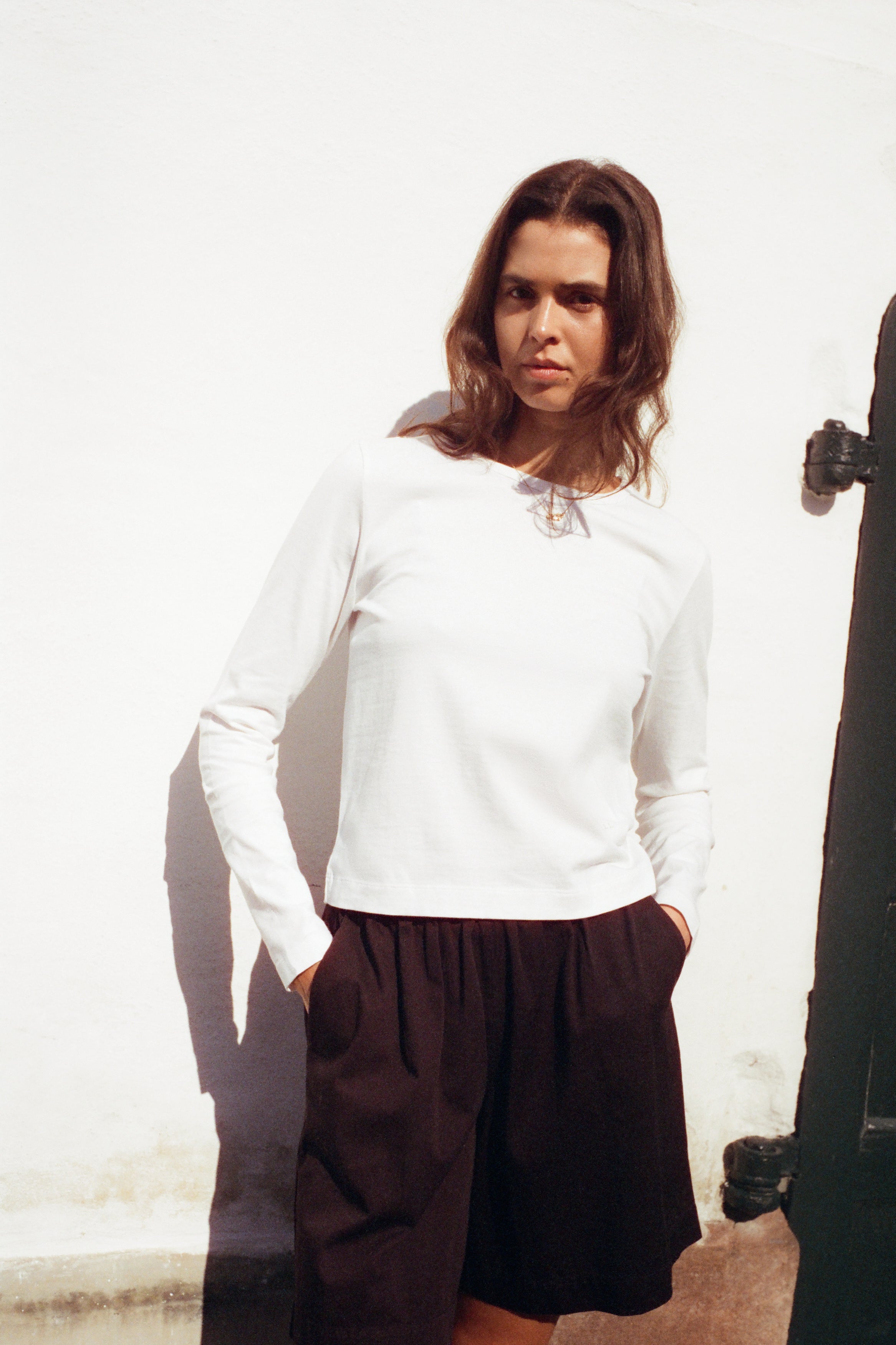 Loui dress - Optic white